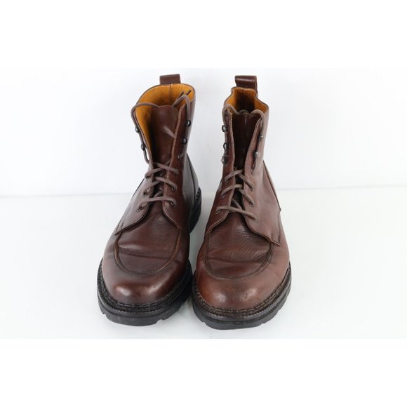 Vintage 90s Cole Haan Mens 9.5 M Waterproof Leather Ankle Chukka Boots Brown main image 7